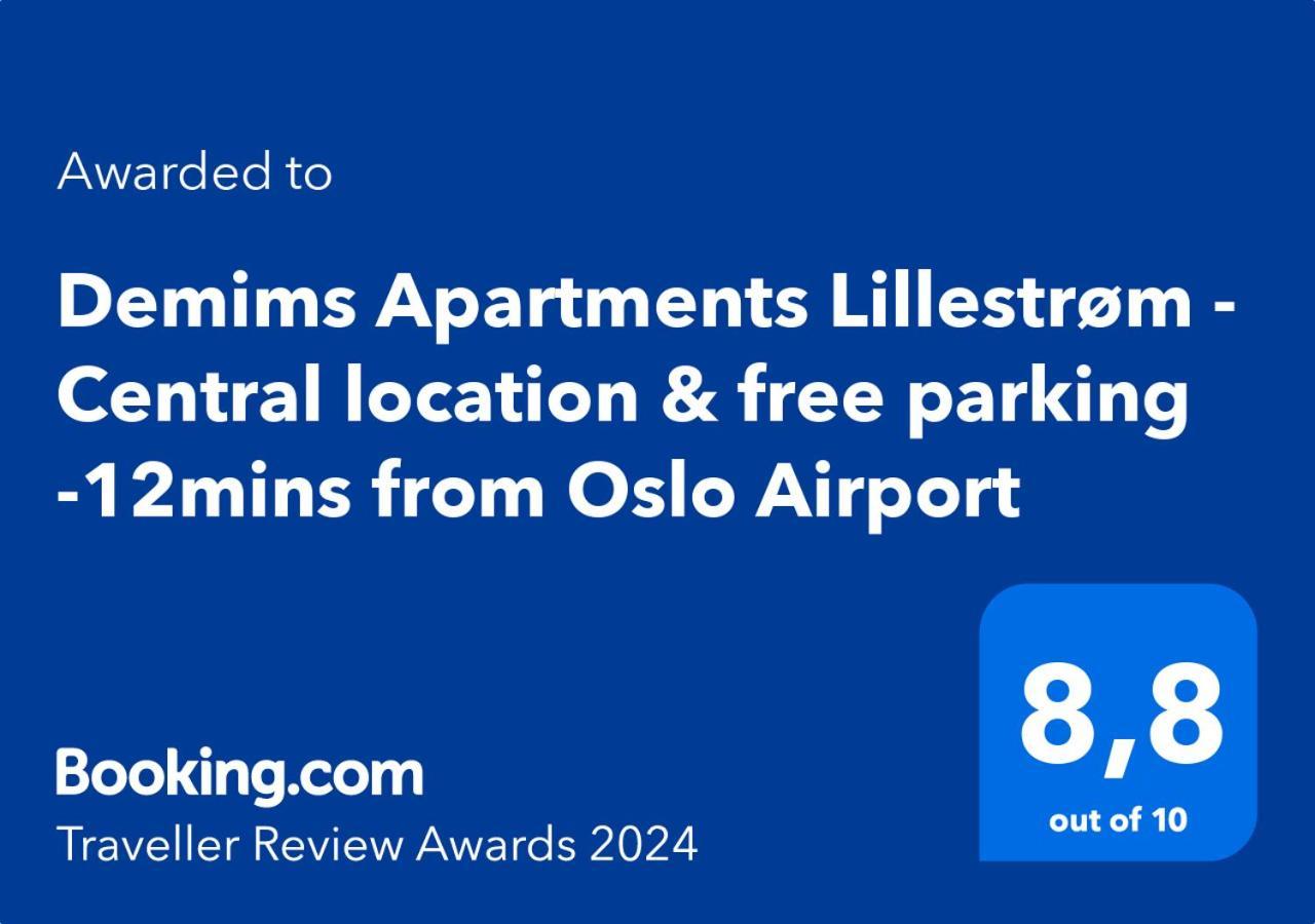 Demims Apartments Lillestrom - Central Location & Parking Екстериор снимка